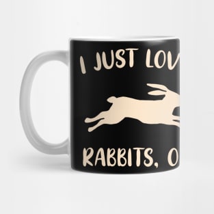 Rabbit Lover Gifts funny Hare Bunny Gift Mug